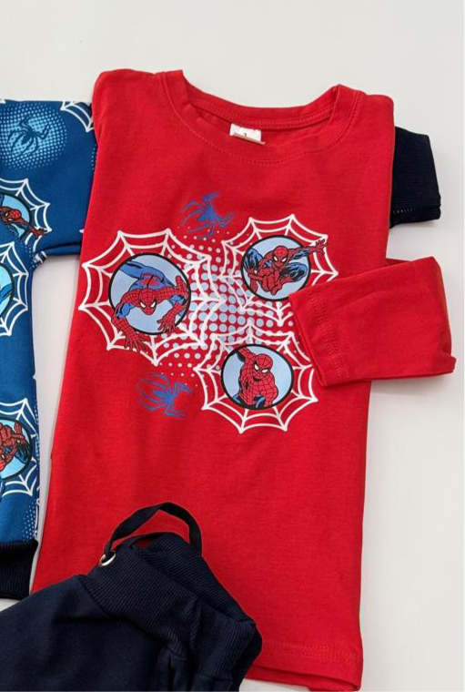 Conjunto de 3 piezas de Spiderman invierno