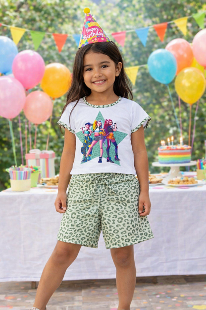 Conjunto verde K-pop - Pronta Moda