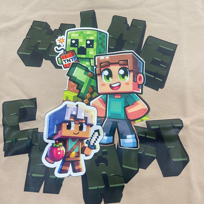 Conjunto niño 3PZ Minecraft
