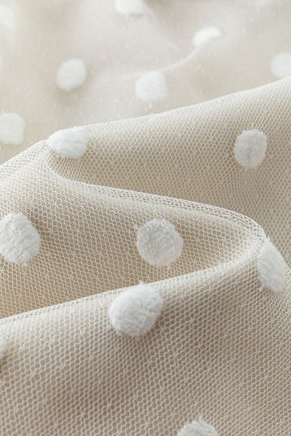 Vestido ceremonia en beige de niña -  Newness