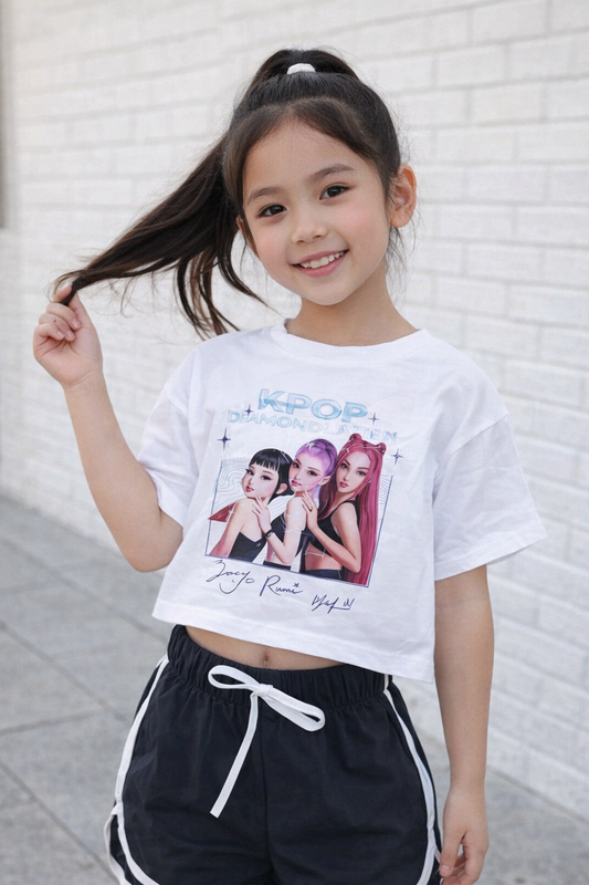 Conjunto short negro  K- Pop