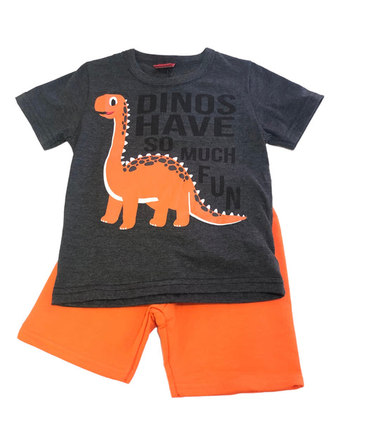 Conjunto de niño con dibujo de dinosaurio - Kyly Primavera 2024