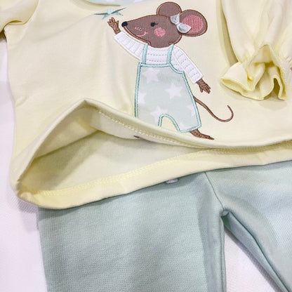 Conjunto chandal bebé niña ratona