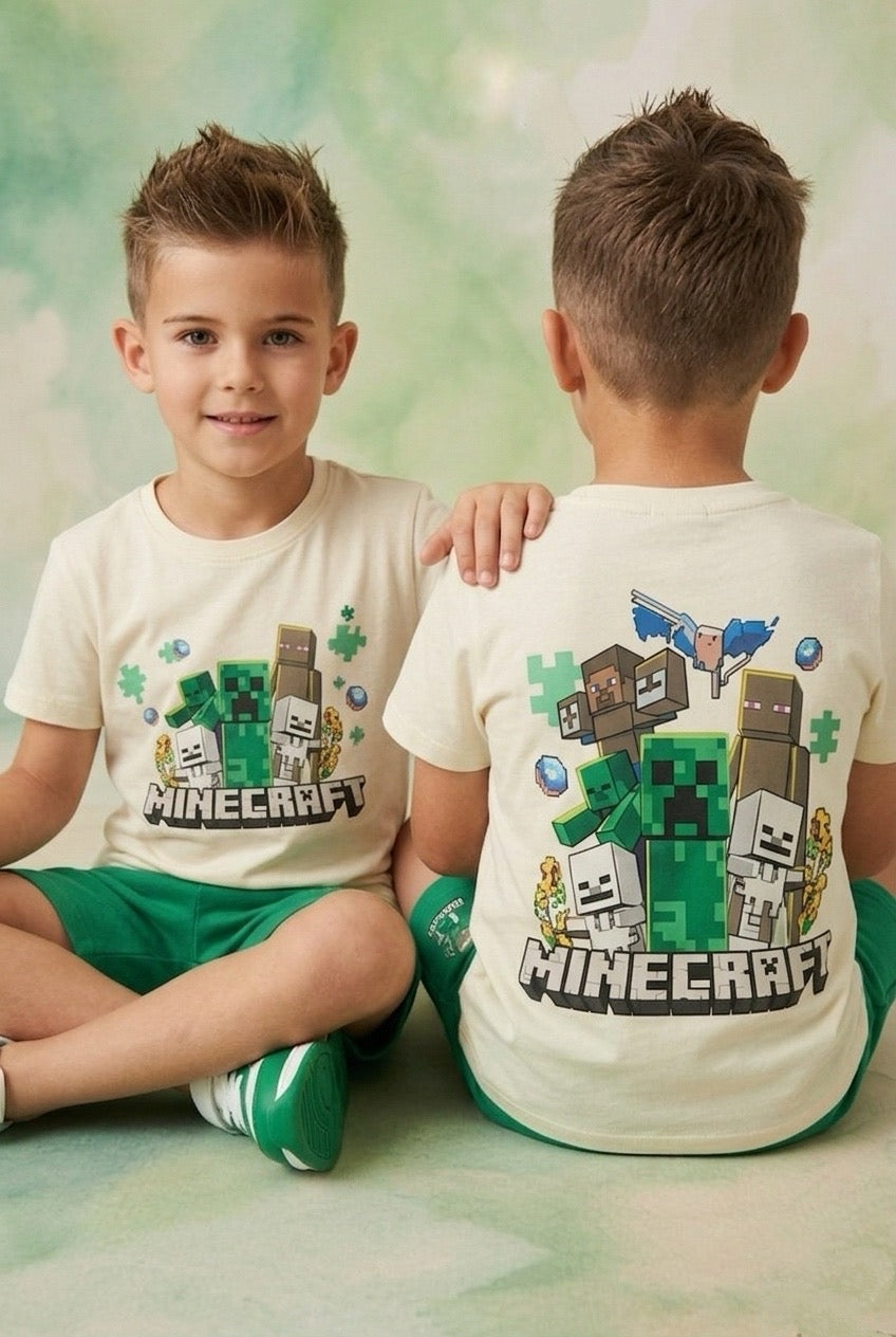 Conjunto niño de 💚Minecraft
