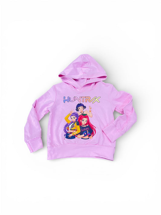 Sudadera rosa con capucha  primavera k-Pop - Pronta moda