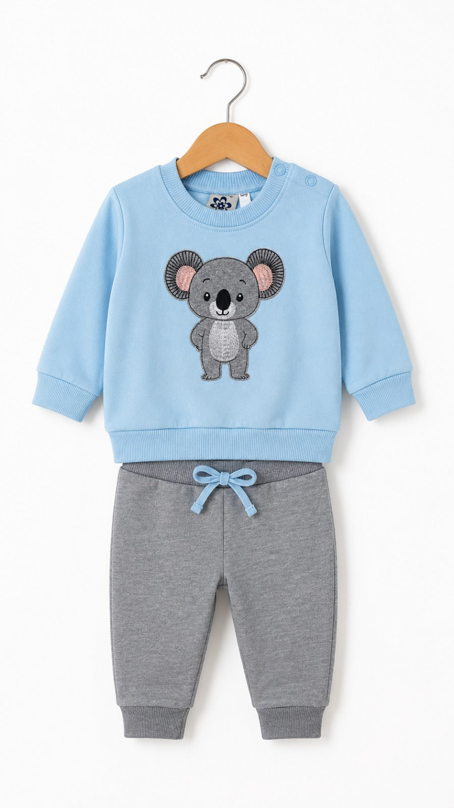 Chándal azul koala de Bebé