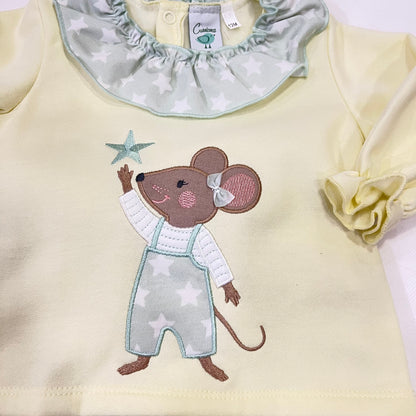 Conjunto chandal bebé niña ratona
