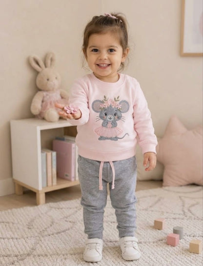 Chándal bebé niña ratita bailarina