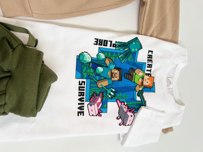 Chandal de niño Minecraft