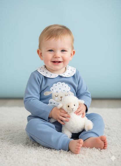 Conjunto bebé oveja - Pequeños Piratas