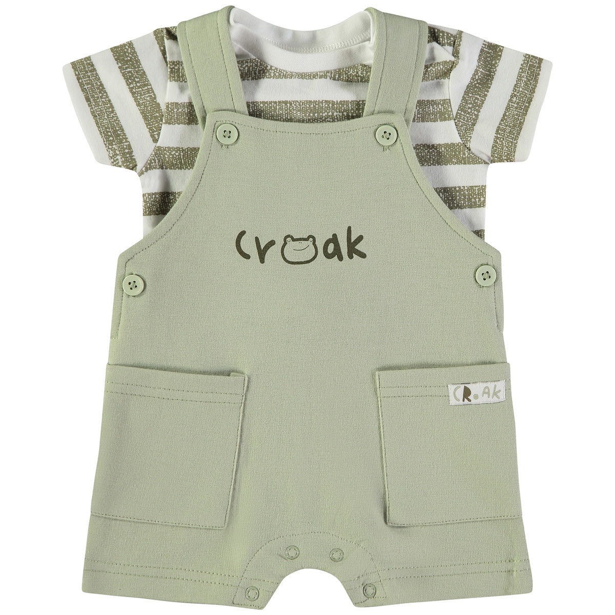 Conjunto de bebé 2 piezas en verde - Babybol