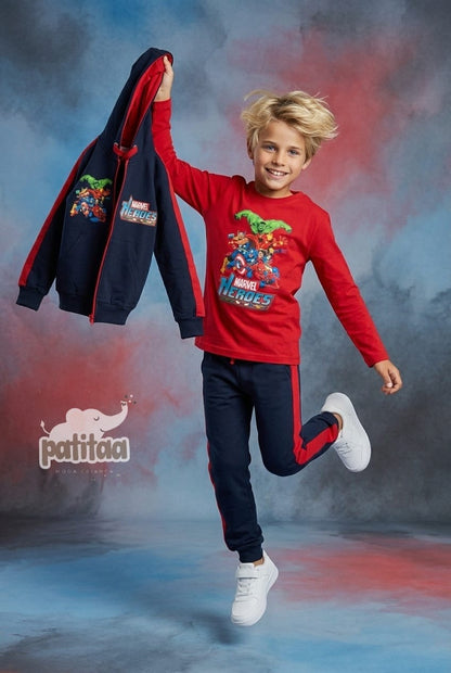 Conjunto niño 3PZ de Marvel