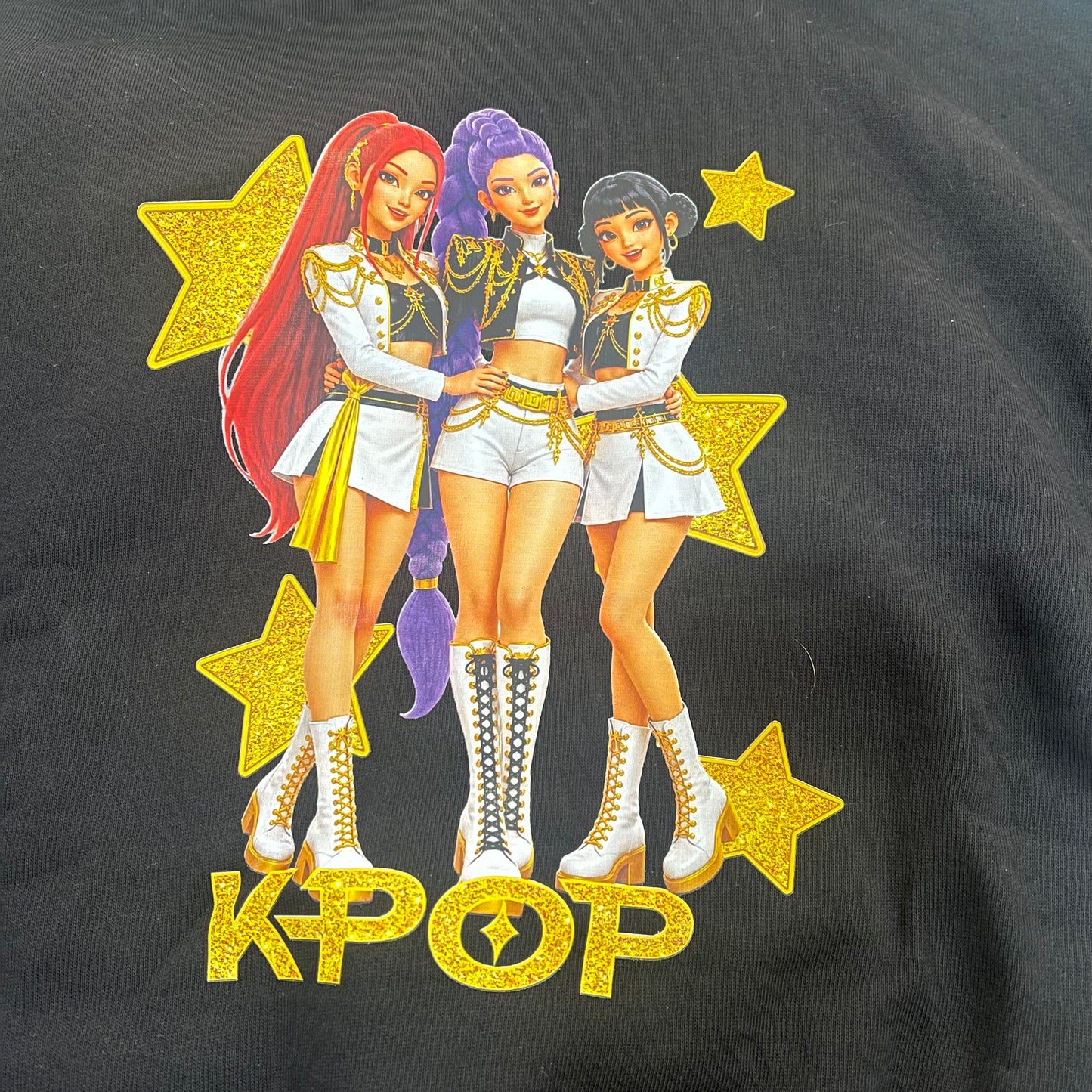 Chandal niña en negro K- Pop - Patitaa
