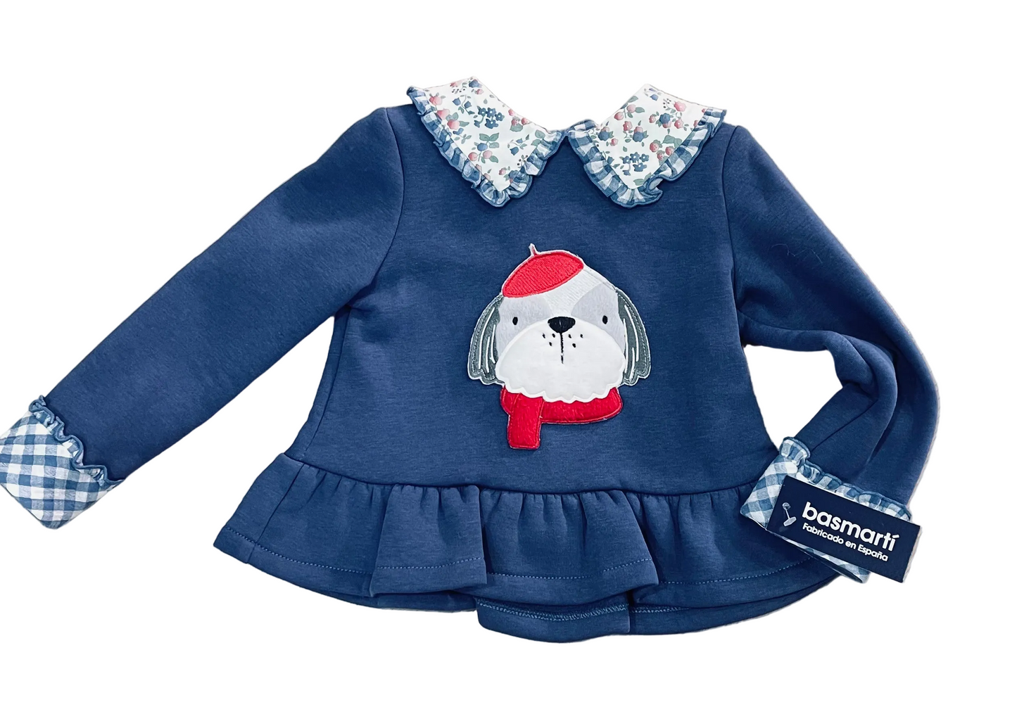 Sudadera perro de niña  - Basmarti