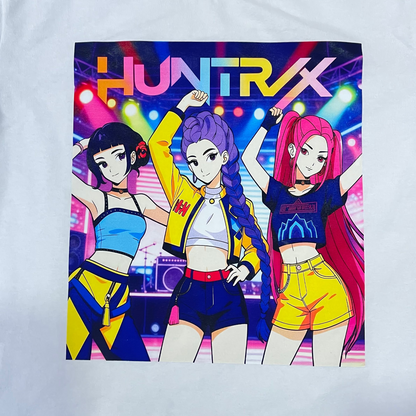 Camiseta manga corta en blanco Huntrix - Pronta moda