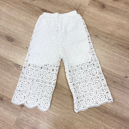 Conjunto niña bohemio en blanco - Pronta Moda