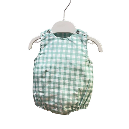 Ranita cuadros vichy en verde - Carolo