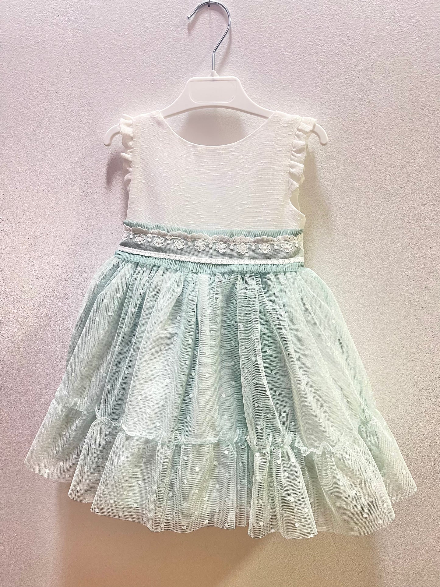 Vestido Ceremonia Hortensia de niña - Basmarti 2026