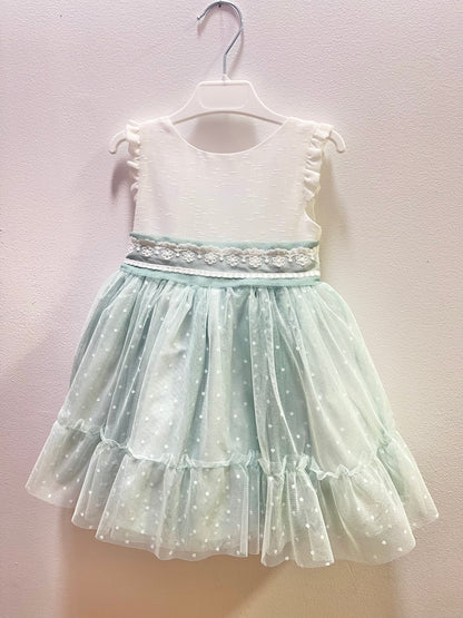 Vestido Ceremonia Hortensia de niña - Basmarti 2026