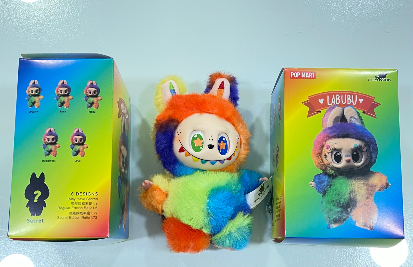 Caja misteriosa de Labubu 🌈 arcoíris 🌈