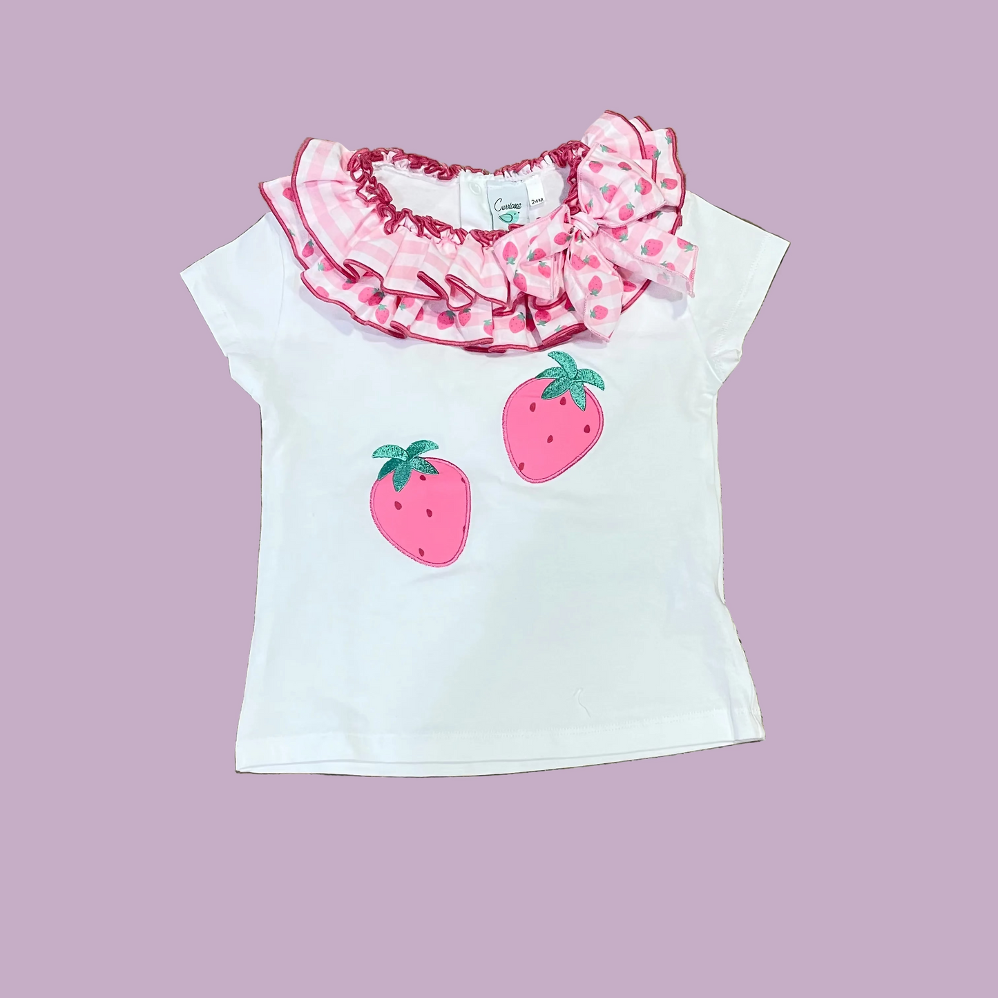 Conjunto bebé niña 🍓 fresas