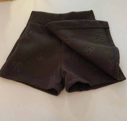 Conjunto falda pantalón marrón K-pop - Pronta Moda