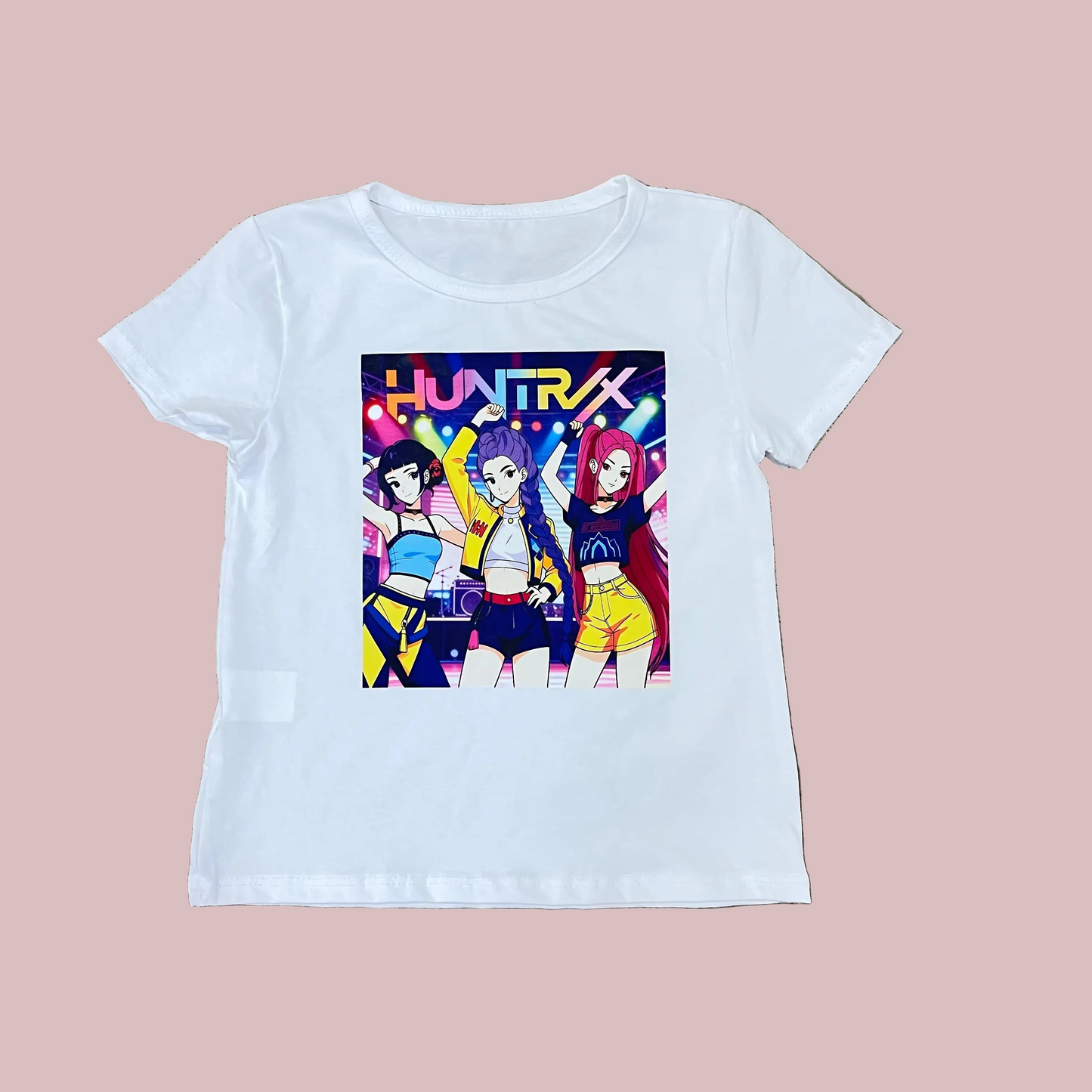 Camiseta manga corta en blanco Huntrix - Pronta moda