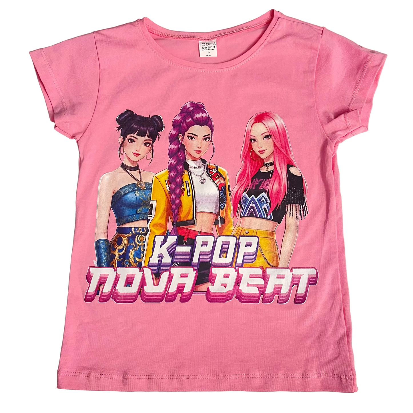 Conjunto verano en rosa  K- Pop