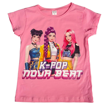 Conjunto verano en rosa  K- Pop