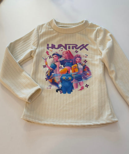 Conjunto falda pantalón marrón K-pop - Pronta Moda