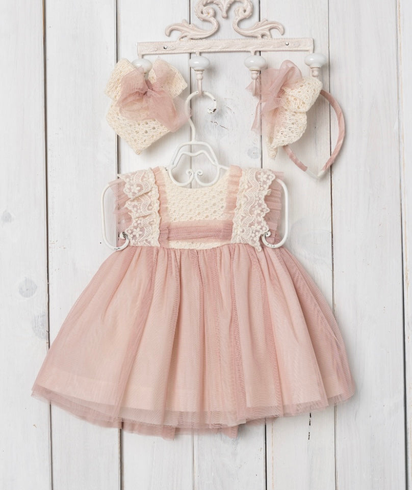 Vestido Alba niña bebé - Basmarti 2026