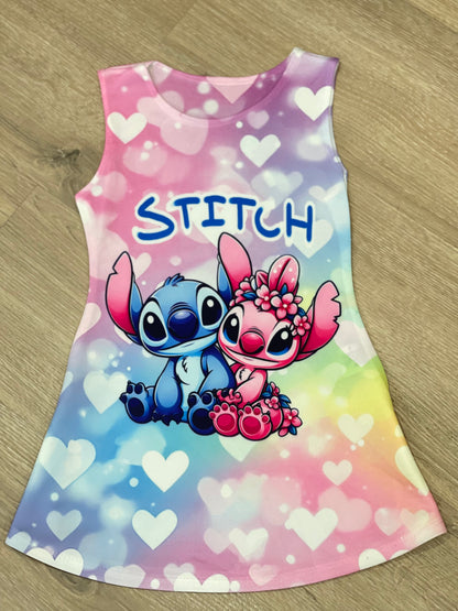 Vestido Stitch corazones - Pronta Moda