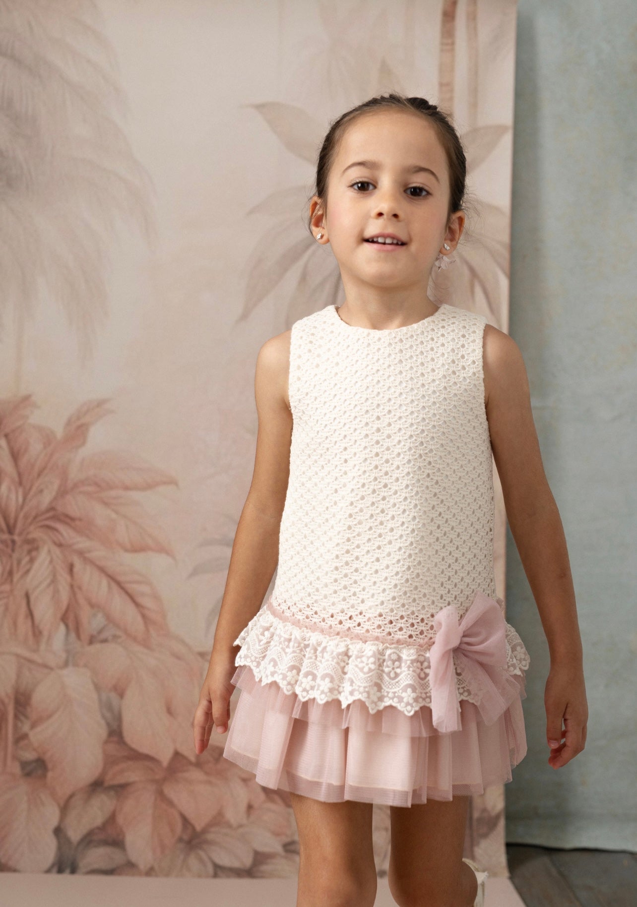 Alba Vestido niña Ceremonia - Basmarti 2026