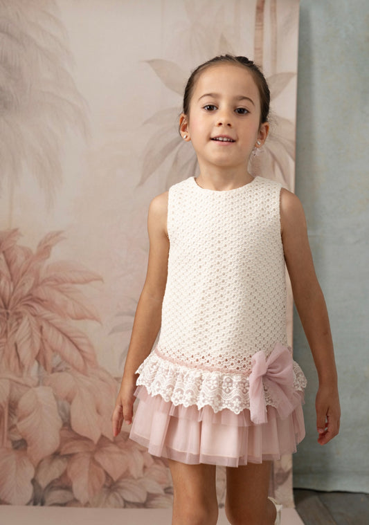 Alba Vestido niña Ceremonia - Basmarti 2026