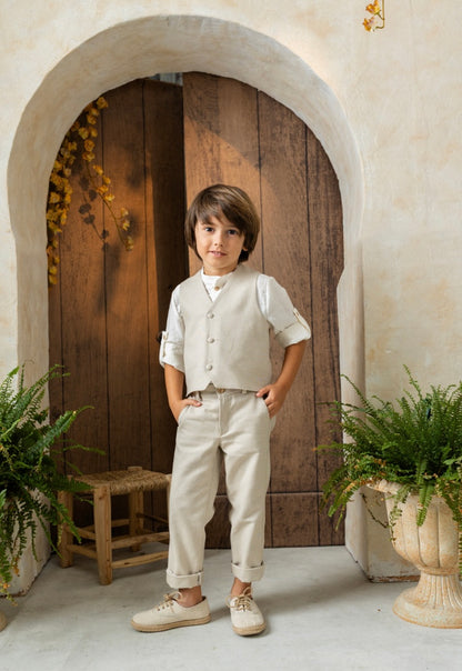 Conjunto Fity pantalón y chaleco de niño