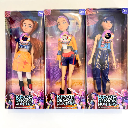 Pack de 3 Muñecas K-Pop con 🎼música 🎼 en Español