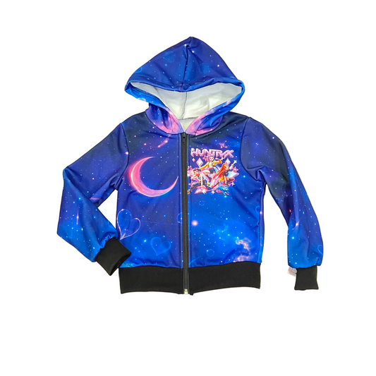 Sudadera estampado con cremallera k-Pop - pronta moda