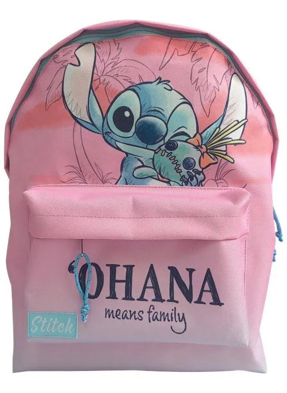 Mochila básica Stitch Ohana 40 cm - Disney
