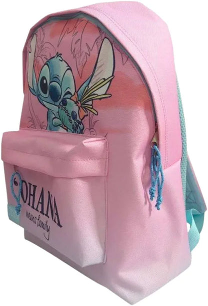 Mochila básica Stitch Ohana 40 cm - Disney