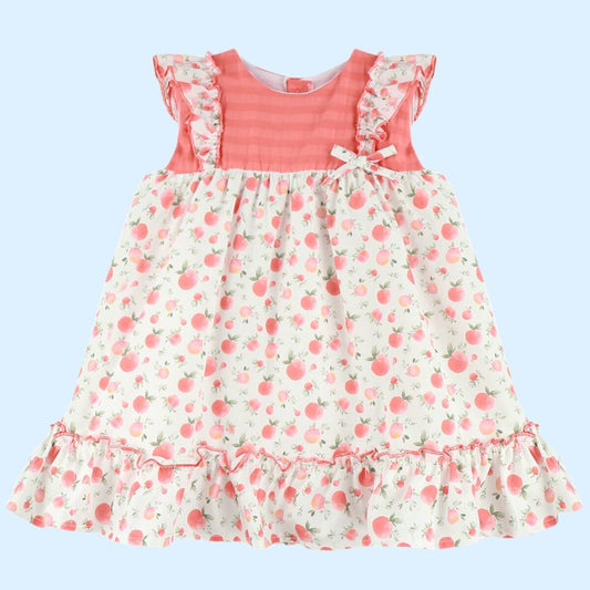 Vestido manzanas naranjas - Baby Ferr