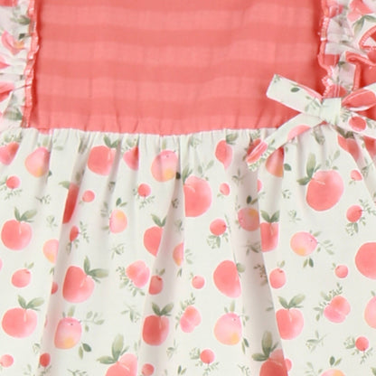 Vestido manzanas naranjas - Baby Ferr