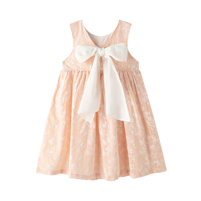 Vestido niña lazo espalda - Newness