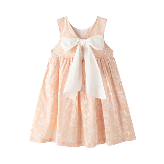 Vestido niña lazo espalda - Newness