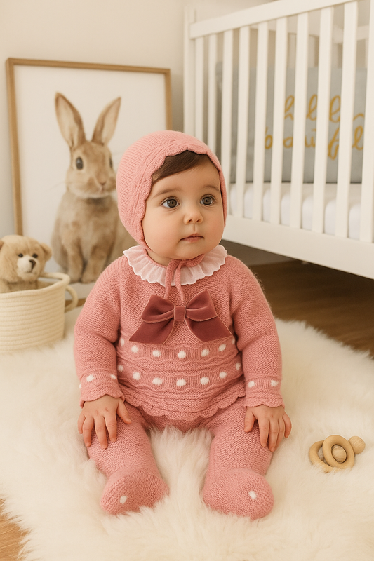Conjunto bebé niña - Dulce de Fresa- invierno