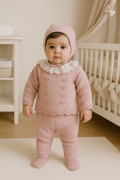 Conjunto Bebé Aramis maquillaje - Dulce de fresa - Invierno