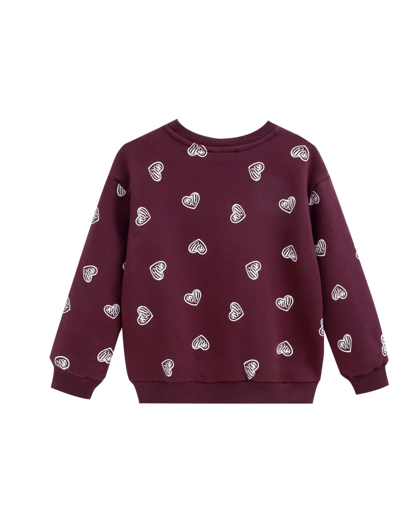 Sudadera niña granate - Newness invierno