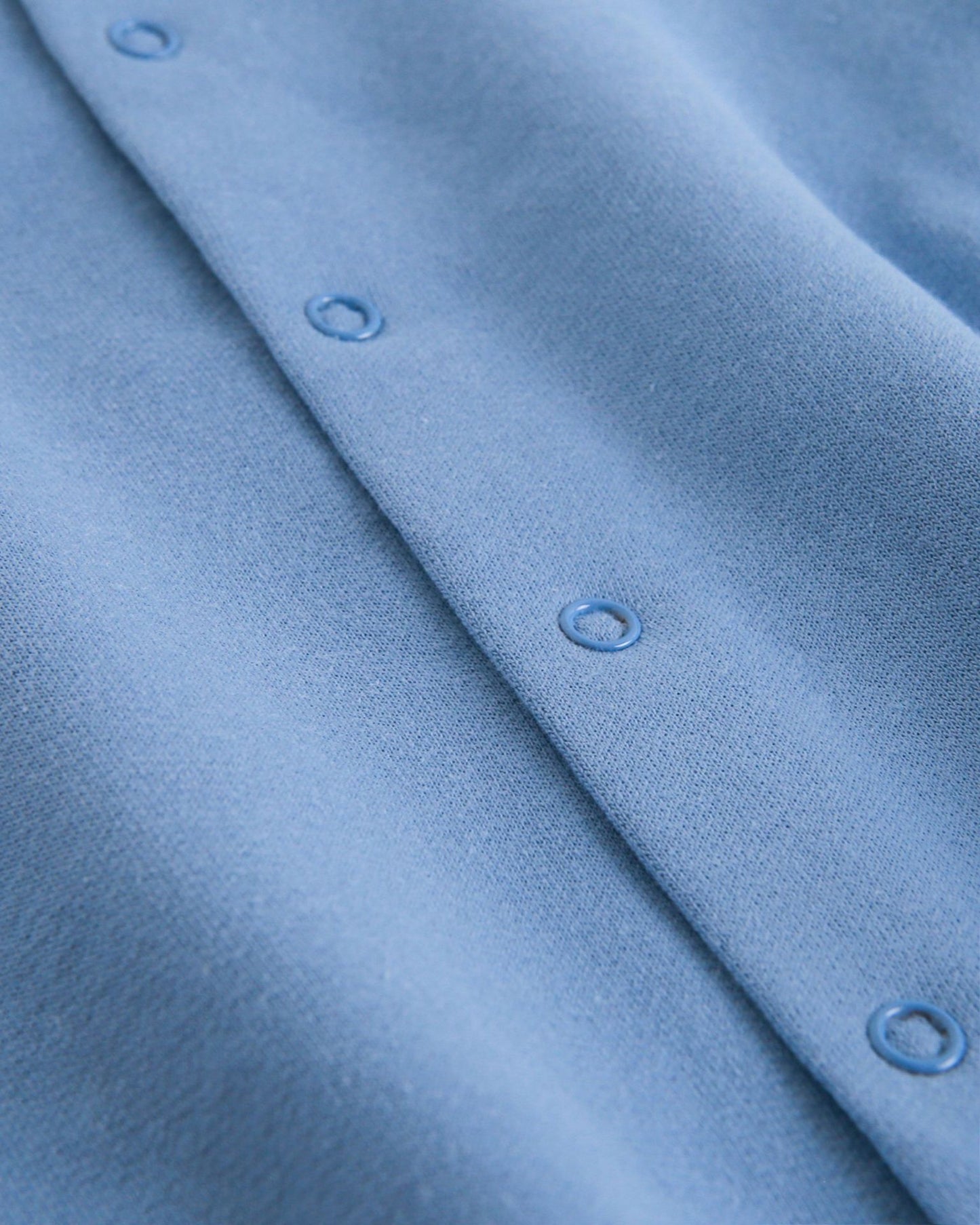 Sudadera bebé niña azul flores  - Newness