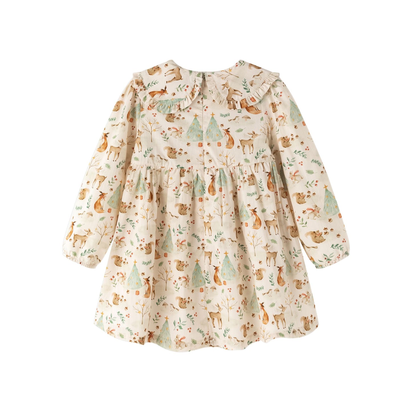 Vestido niña animalitos del bosque - Newness
