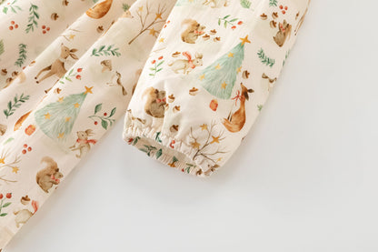 Vestido niña animalitos del bosque - Newness