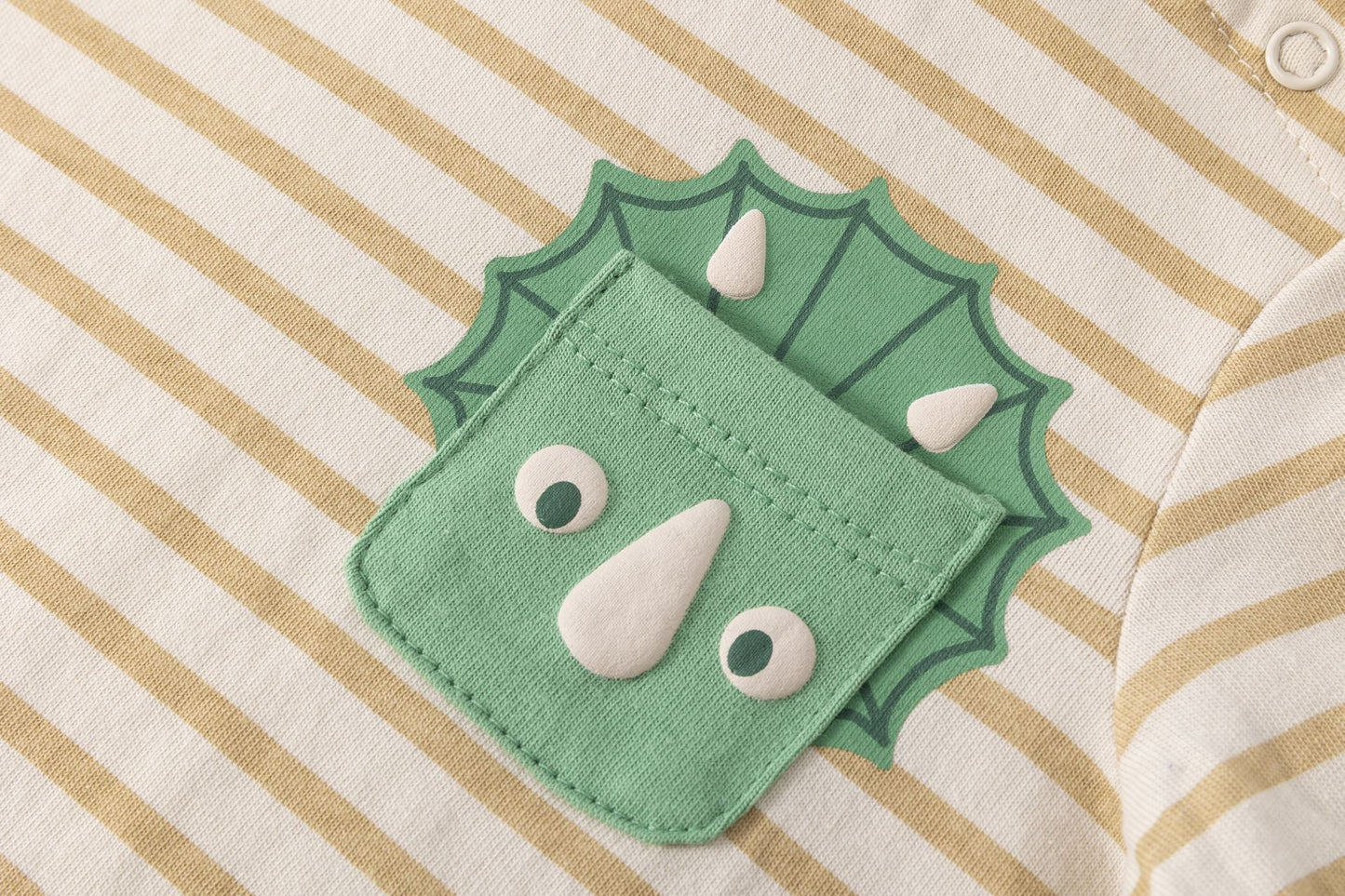 Camiseta rayas Dino de niño - Newness